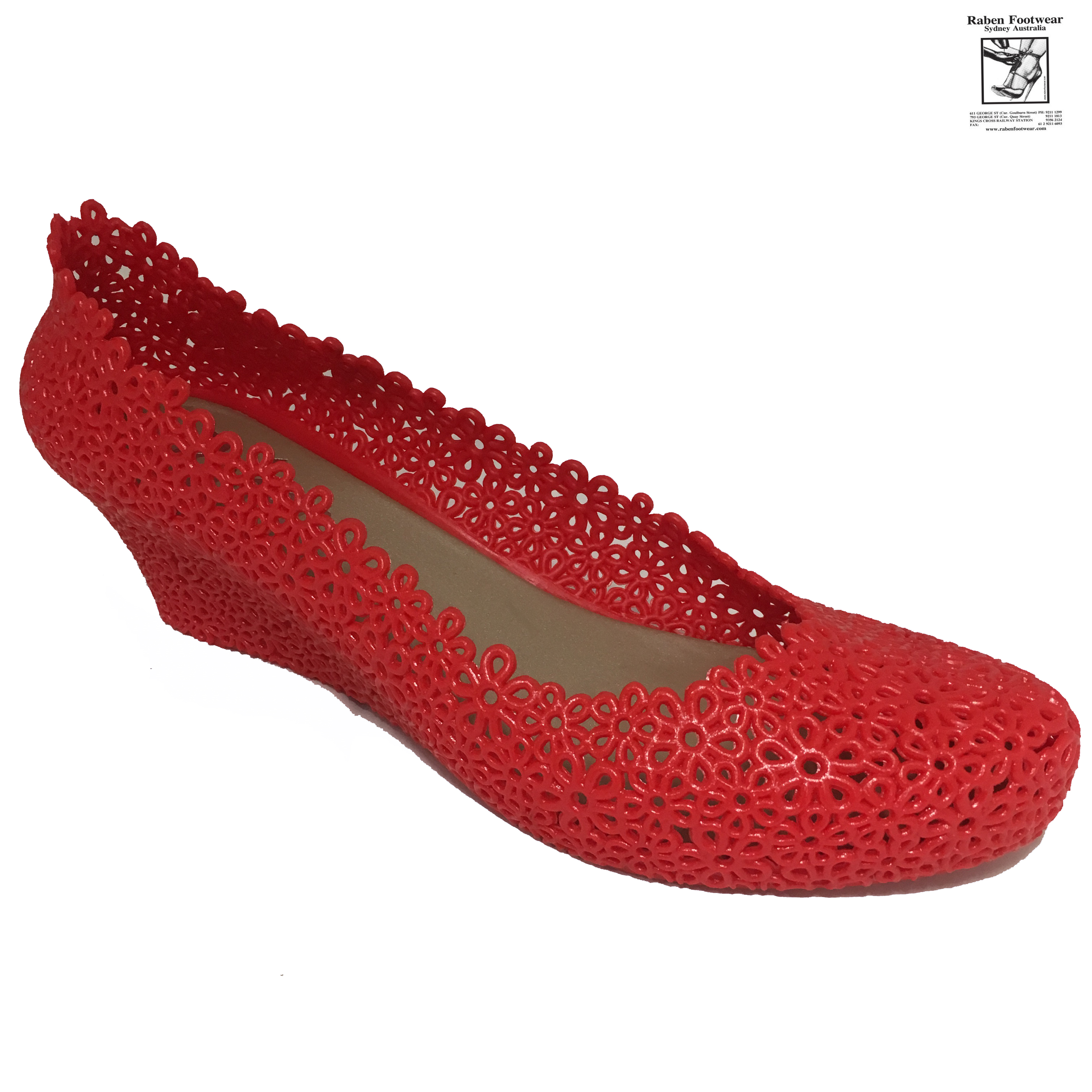 red wedge shoes australia