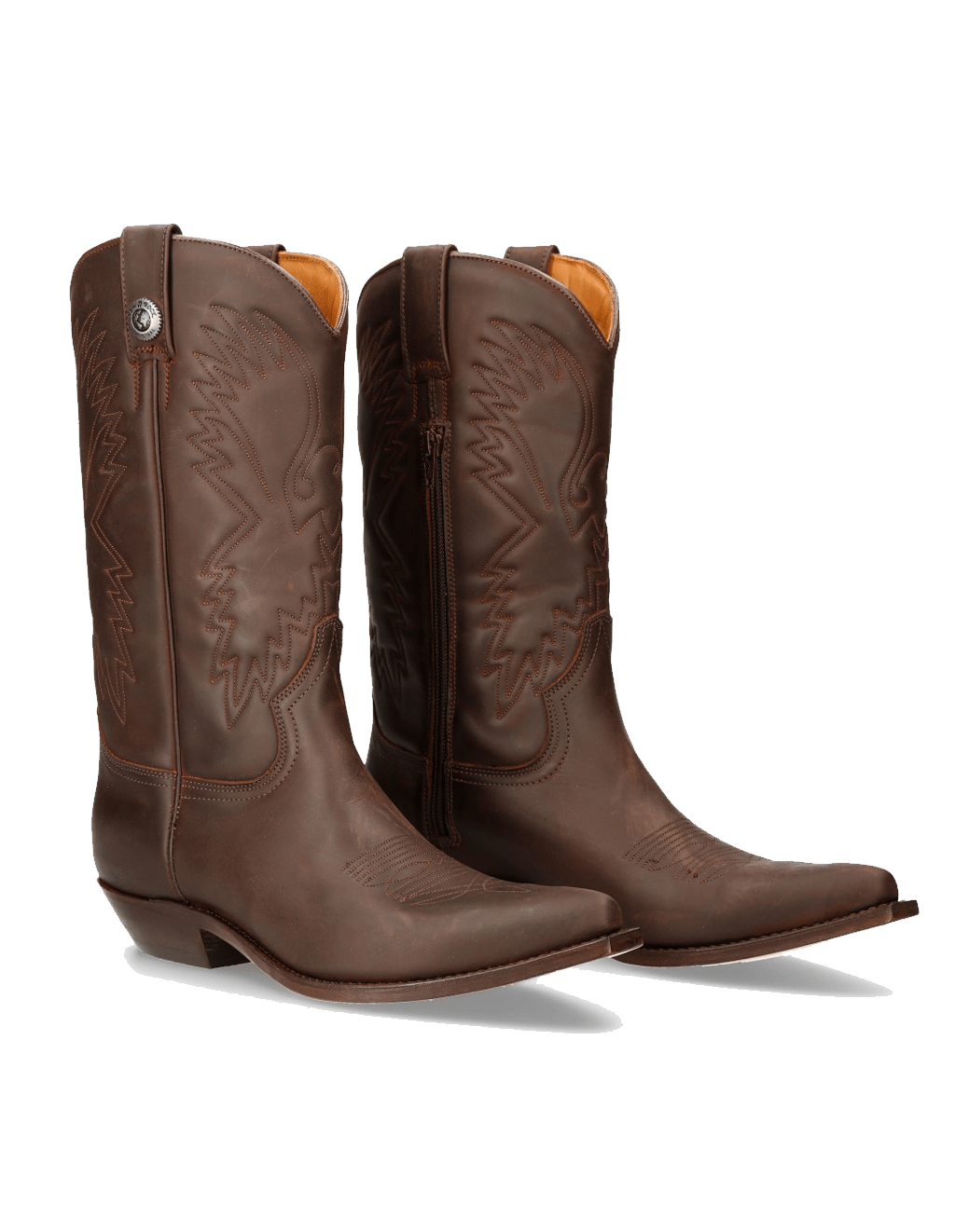 New Rock Western Boots Alaska Marron - Raben Footwear