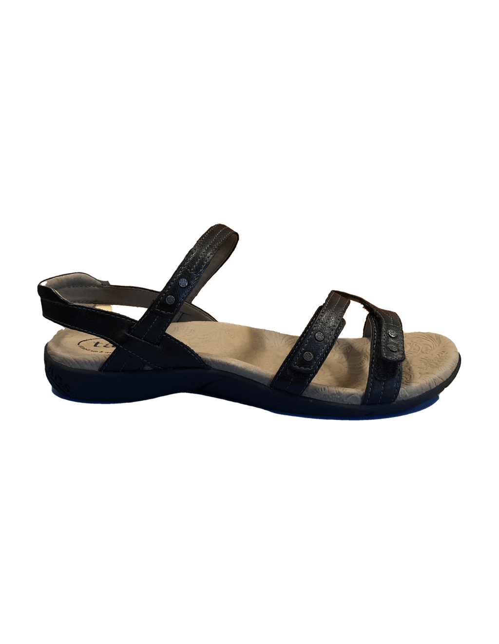 Taos Happy Black Sandals - Raben Footwear